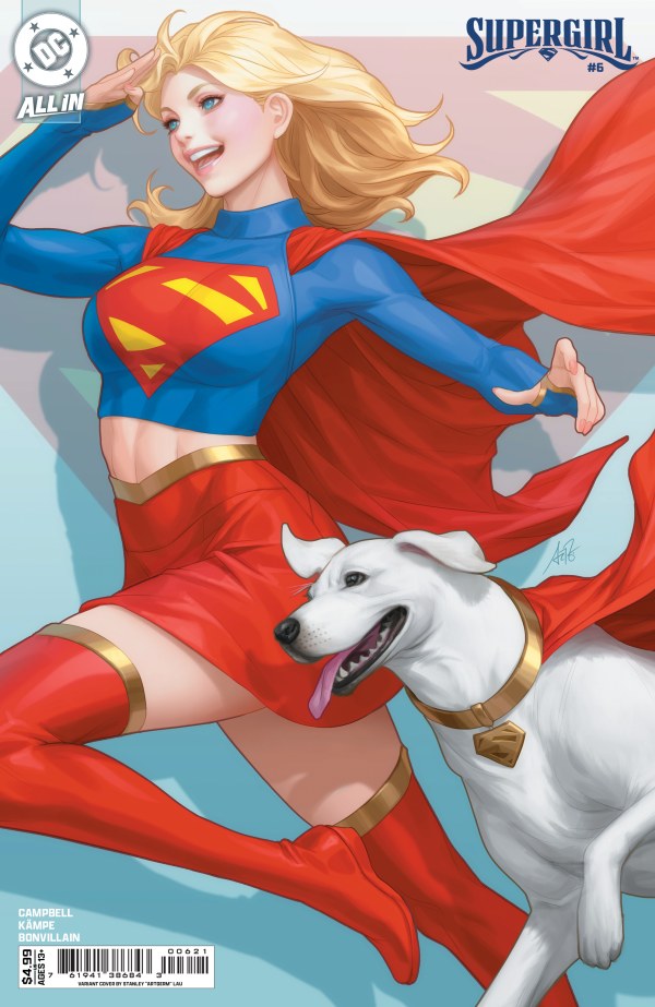 Supergirl #6 - Cover B - Stanley 'Artgerm' Lau Variant (2025) | LOD: 14/09/2025