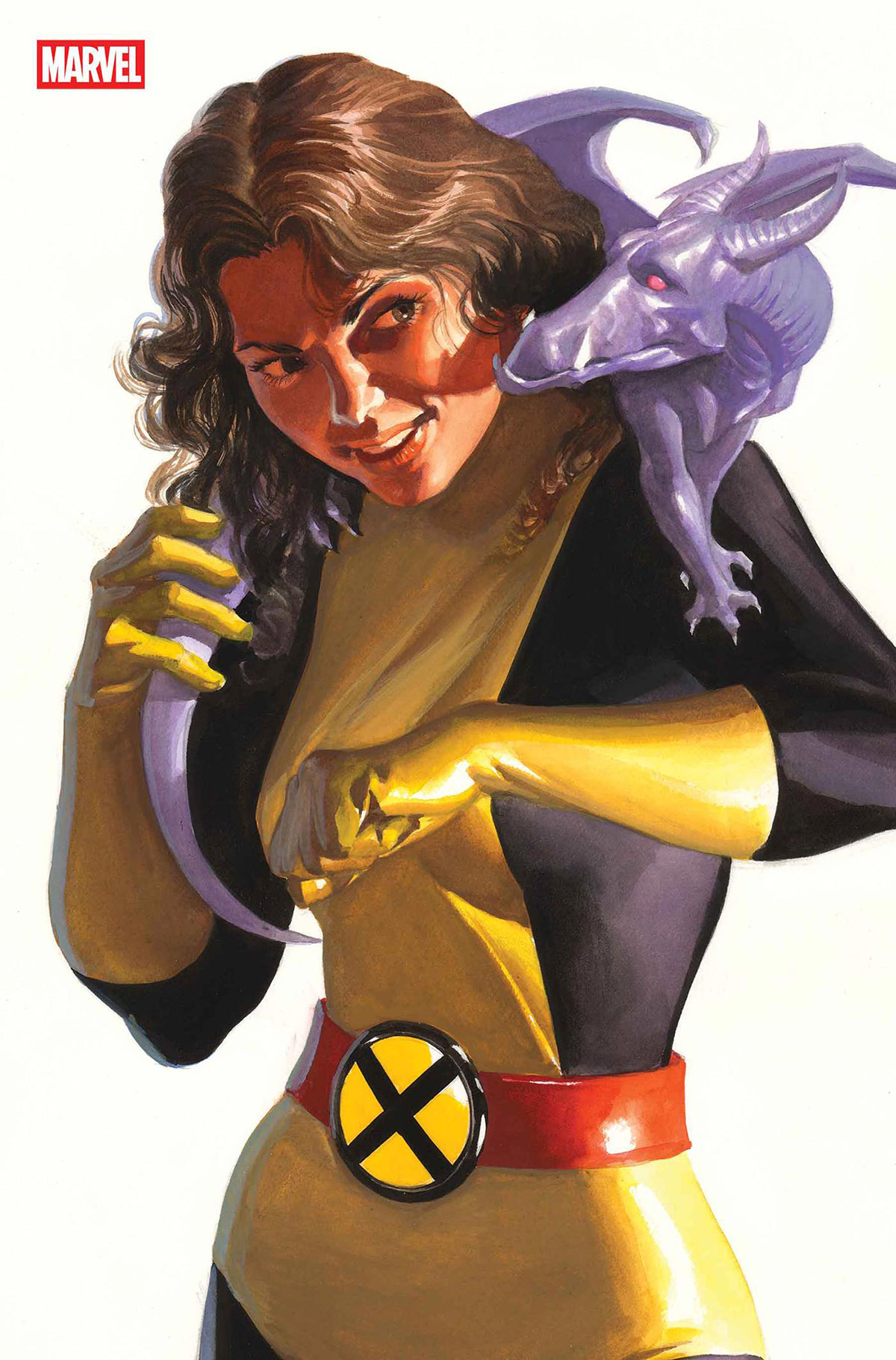 Exceptional X-Men #13 - Alex Ross Timeless Kitty Pryde and Lockheed Virgin Variant (2025)