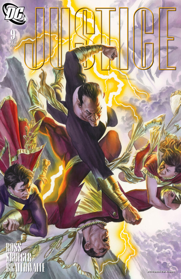 Justice #1A, #1B, #2-11, #12A, #12B (2005-2007) (SET OF 14 COMICS) (COMPLETE)