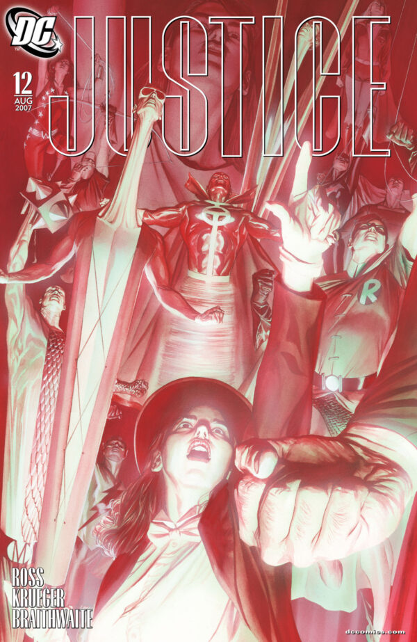 Justice #1A, #1B, #2-11, #12A, #12B (2005-2007) (SET OF 14 COMICS) (COMPLETE)