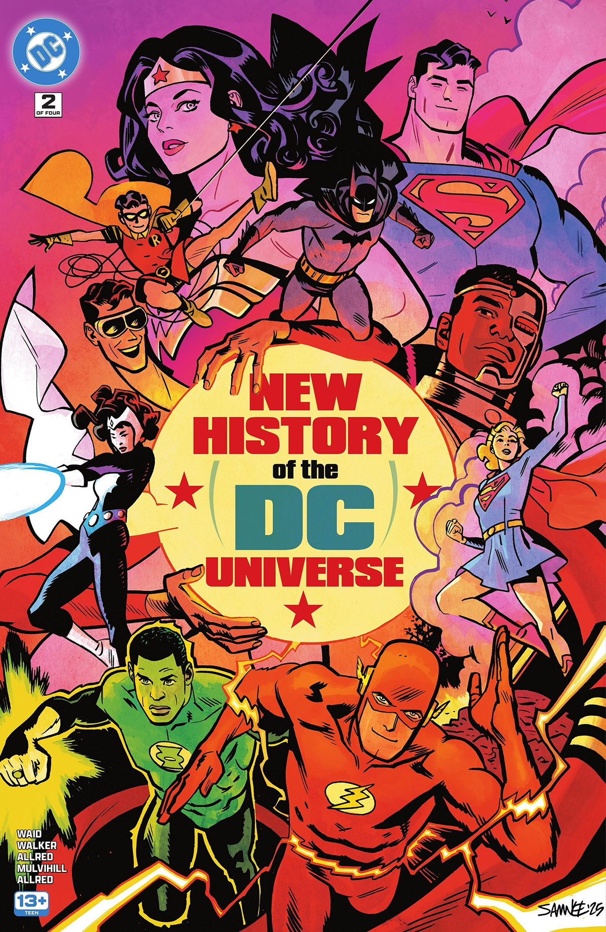 New History of the DC Universe #1-4 (2025) (SET OF 4 COMICS