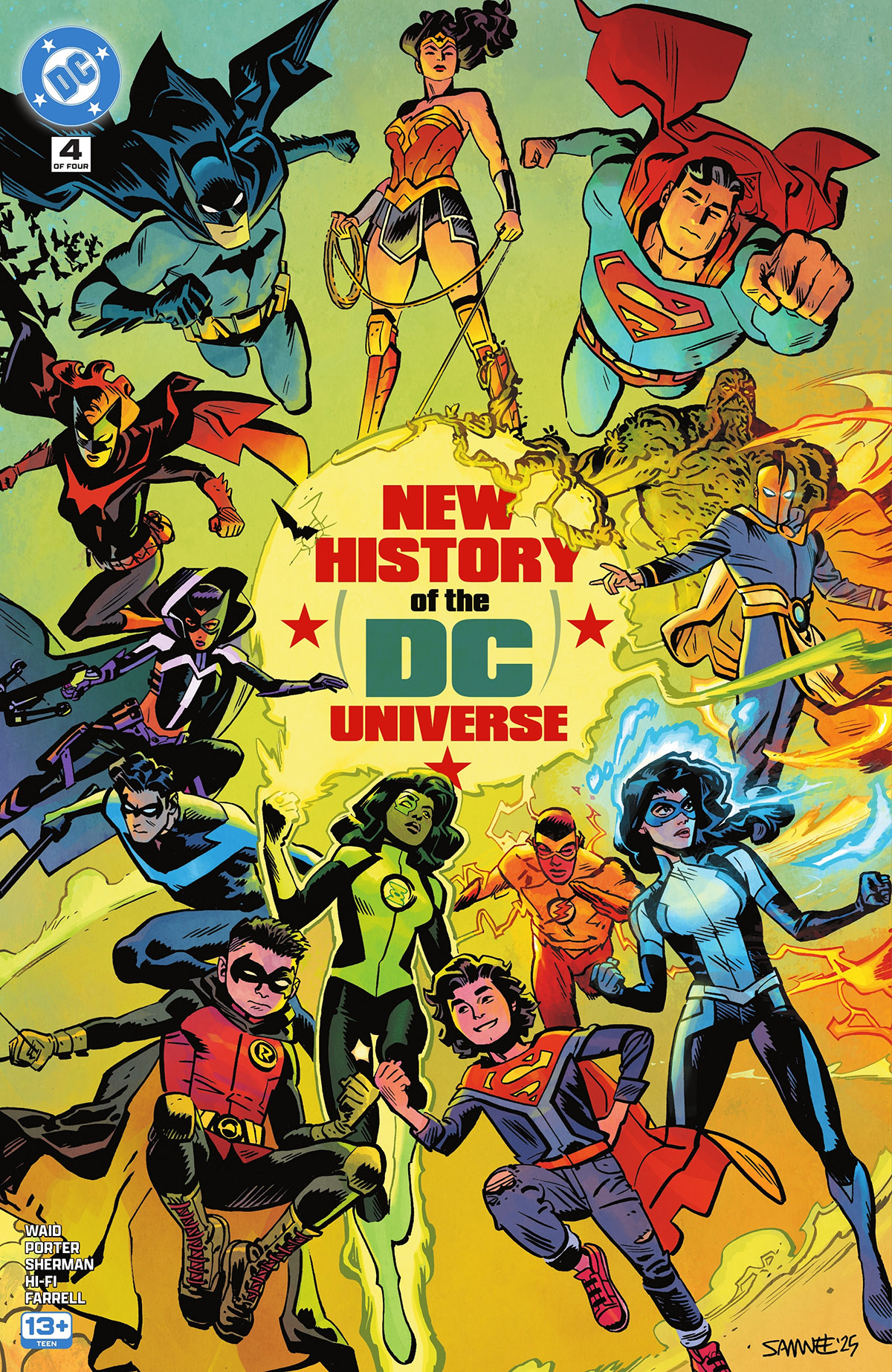 New History of the DC Universe #1-4 (2025) (SET OF 4 COMICS