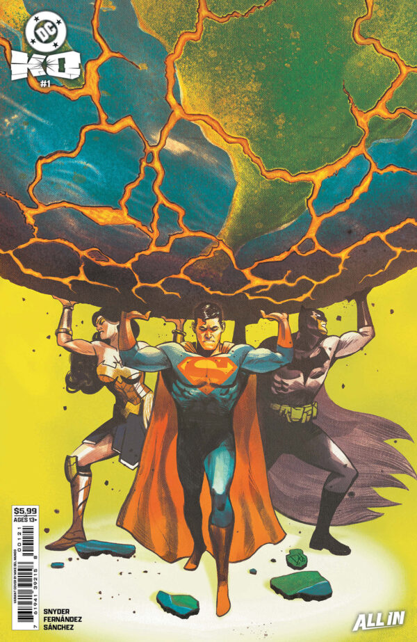 DC K.O. #1 - Cover F - Mike Del Mundo Variant (2025)