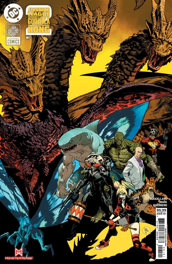 Justice League vs. Godzilla vs. Kong 2 #1 - Cover B - Dan Mora Variant (2025)