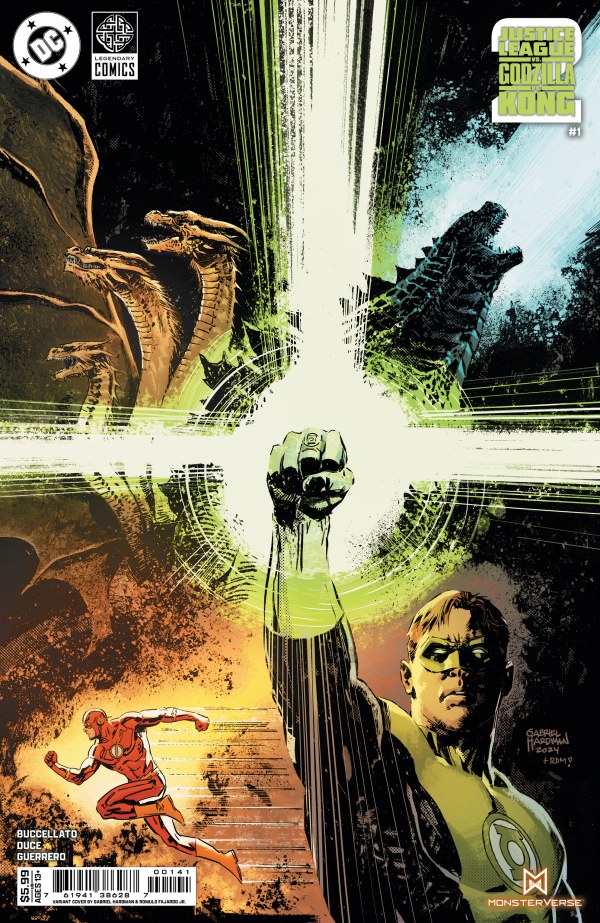 Justice League vs. Godzilla vs. Kong 2 #1 - Cover D - Gabriel Hardman Variant (2025)