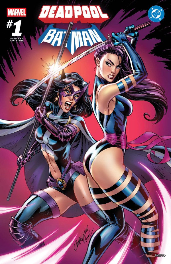 Marvel/DC: Deadpool/Batman #1 - J. Scott Campbell Variant (One-Shot) (2025)