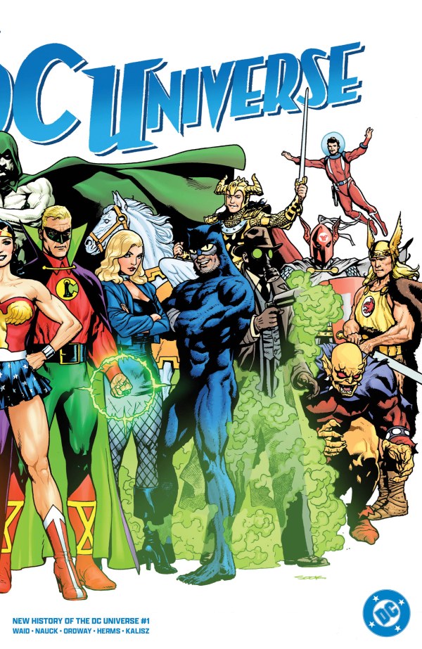 New History of the DC Universe #1-4 - Ryan Sook Foil Variants (2025) (SET OF 4 COMICS) (COMPLETE)