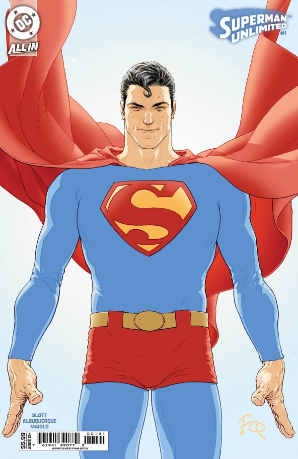 Superman Unlimited #1 - Cover B - Frank Quitely Variant (2025)