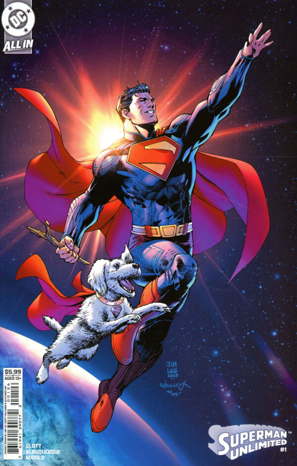 Superman Unlimited #1 - Cover G - Jim Lee Superman Month Variant (2025)