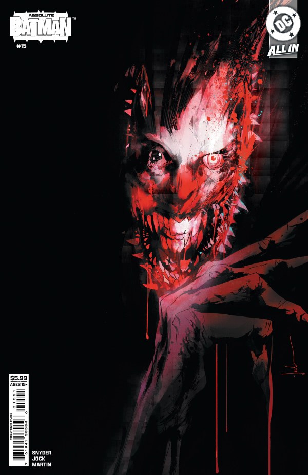 Absolute Batman #15 - Cover B - Jock Variant (2025)