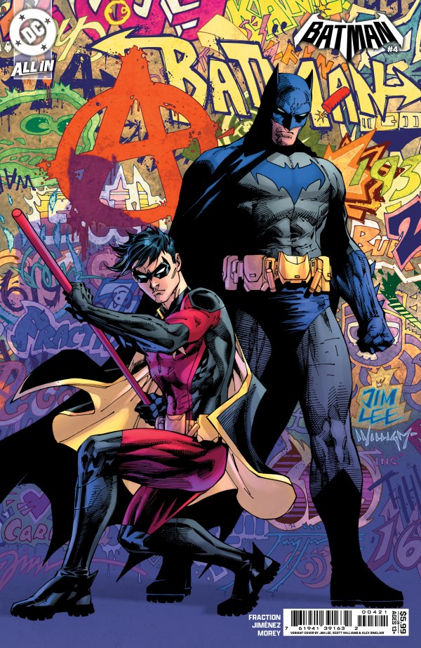 Batman #4 - Cover B - Jim Lee Variant (2025)