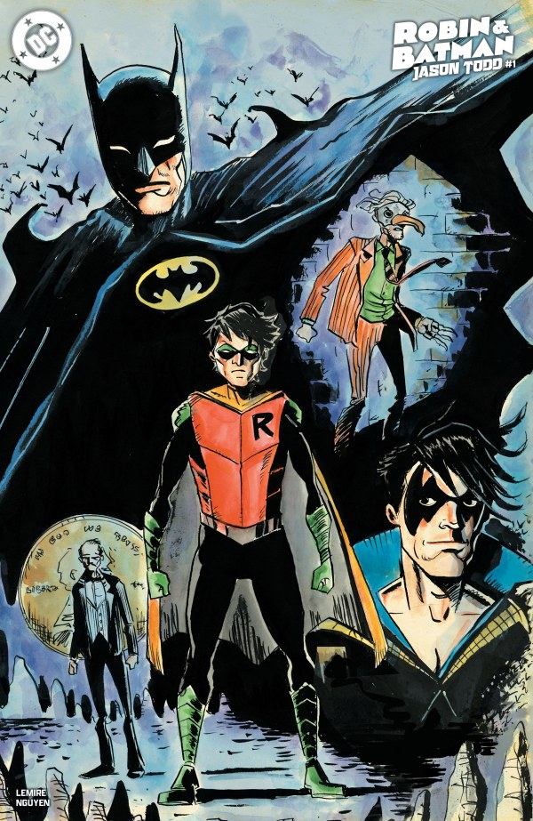 Robin & Batman: Jason Todd #1 - Cover B - Jeff Lemire Variant (2025)