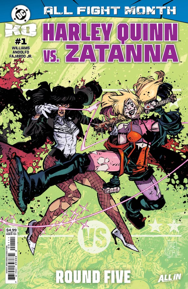 DC K.O.: Harley Quinn vs. Zatanna #1 (One-Shot) (2025)