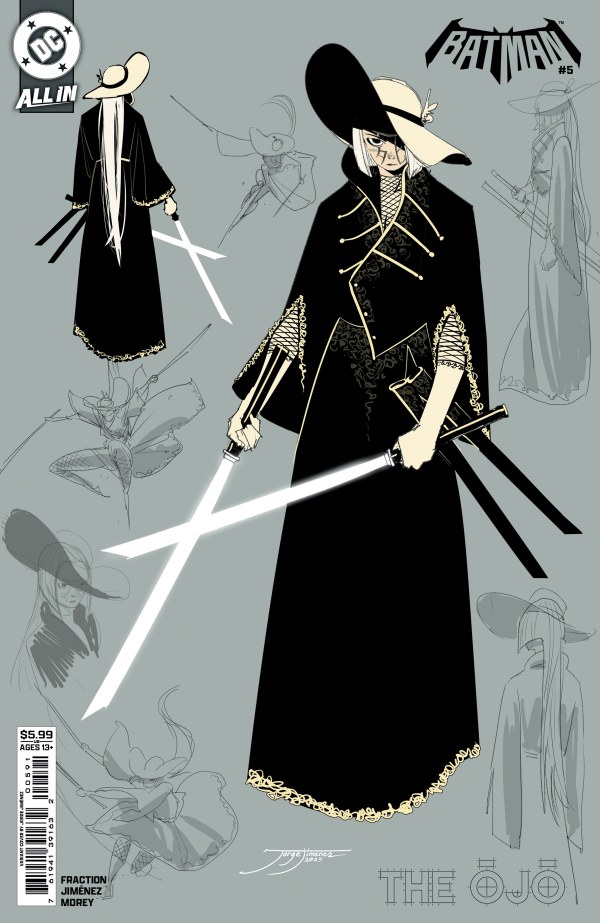 Batman #5 - Cover G - Jorge Jiménez The Ojo Design Variant (2026)