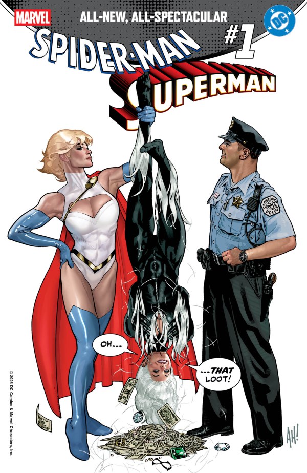 Marvel/DC: Spider-Man/Superman #1 - Adam Hughes Variant (One-Shot) (2026) | FOC: 08/03/2026