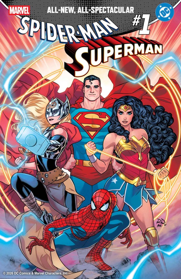 Marvel/DC: Spider-Man/Superman #1 - Russell Dauterman Variant (One-Shot) (2026) | FOC: 08/03/2026