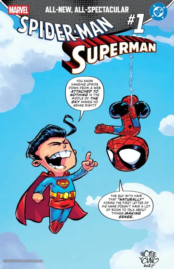 Marvel/DC: Spider-Man/Superman #1 - Skottie Young Variant (One-Shot) (2026) | FOC: 08/03/2026