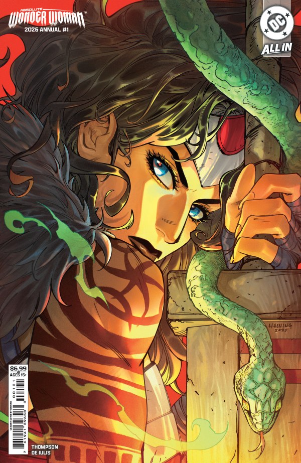 Absolute Wonder Woman 2026 Annual #1 - Cover C - Haining Variant (One-Shot) (2026)