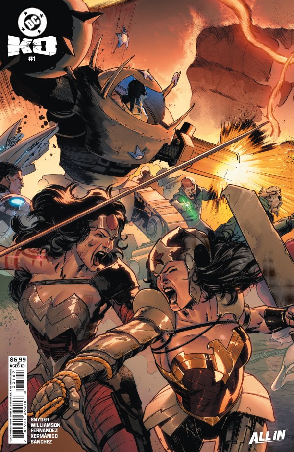 DC K.O. #1 - 4th Printing - Javier Fernández Connecting (2026) | FOC: 05/04/2026