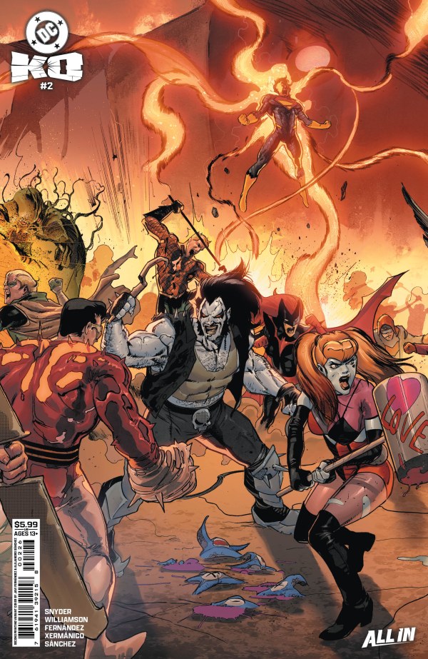 DC K.O. #2 - 2nd Printing - Javier Fernández Connecting (2026) | FOC: 05/04/2026