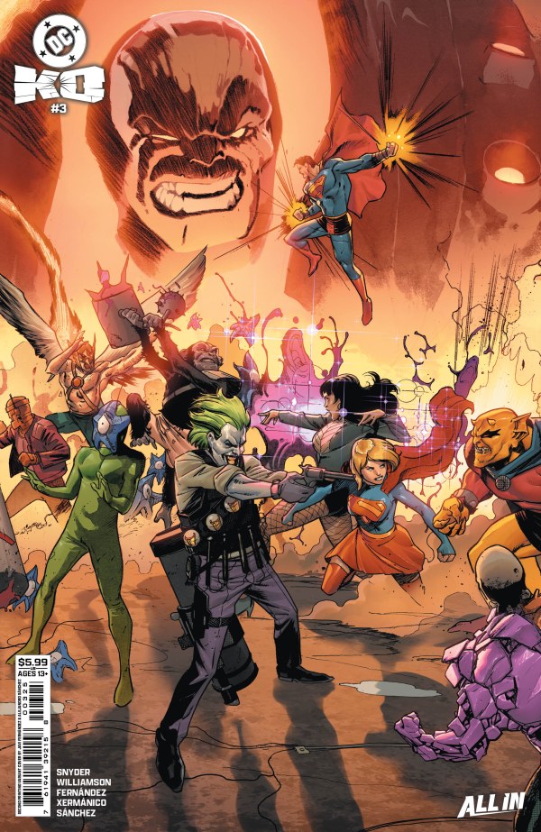 DC K.O. #3 - 2nd Printing - Javier Fernández Connecting (2026) | FOC: 05/04/2026