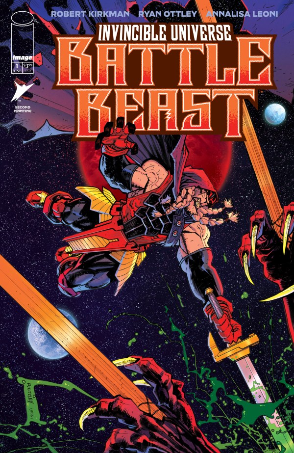Invincible Universe: Battle Beast #1 - 2nd Printing Ryan Ottley (2025)