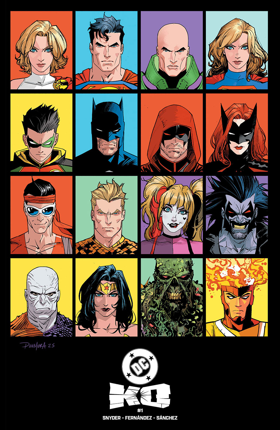 DC K.O. #1-5 - Dan Mora Bracket Variants (2025-2026) (SET OF 5