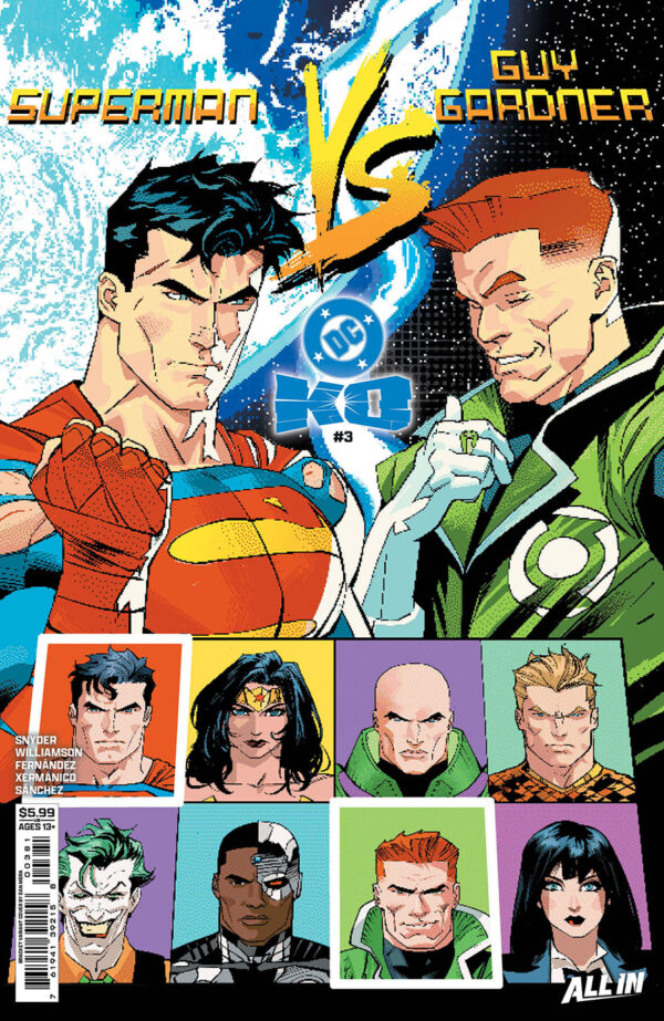 DC K.O. #1-5 - Dan Mora Bracket Variants (2025-2026) (SET OF 5 COMICS) (COMPLETE)