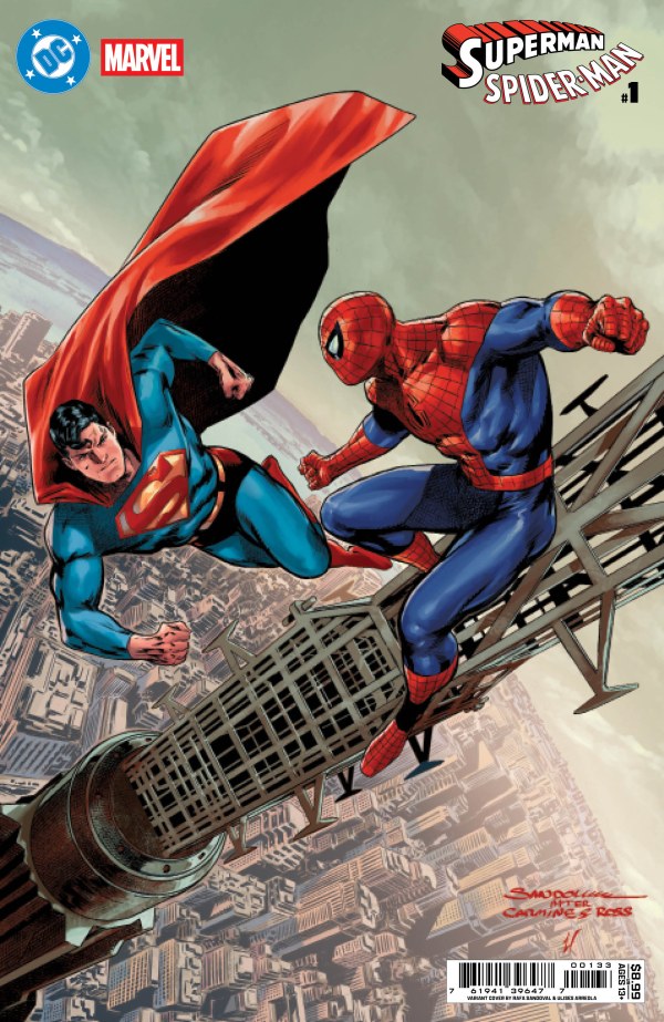 DC/Marvel: Superman/Spider-Man #1 - Cover S - Rafa Sandoval Variant (One-Shot) (2026)