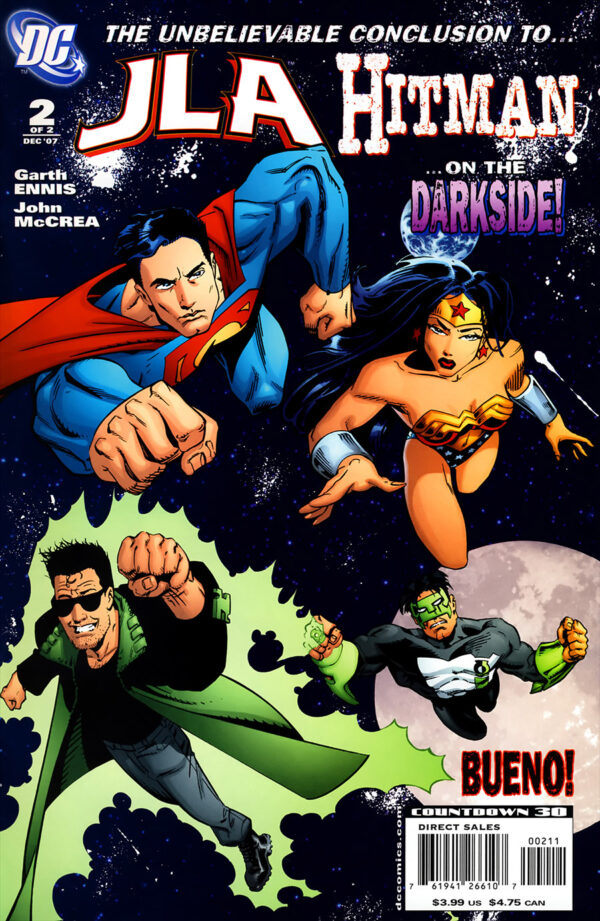 JLA/Hitman #1-2 (2007) (SET OF 2 COMICS) (COMPLETE)