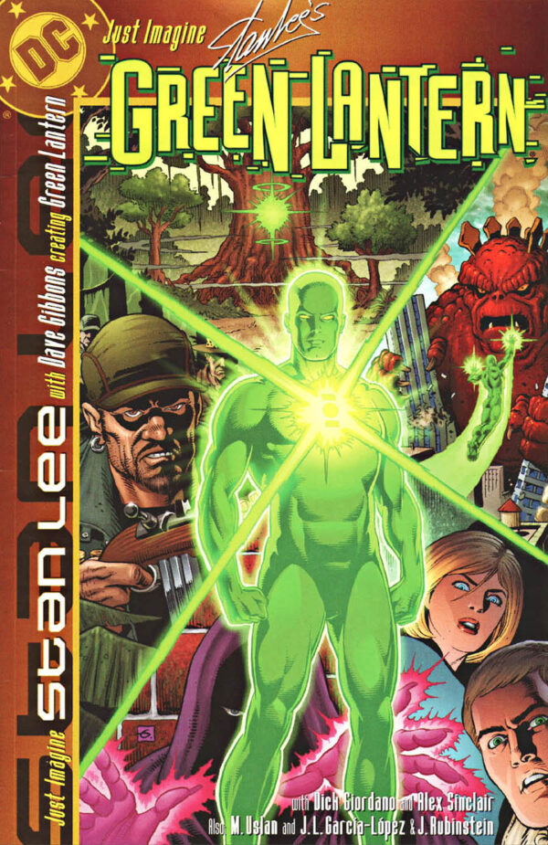 Just Imagine Stan Lee with Dave Gibbons Creating Green Lantern #1 (One-Shot) (2001)