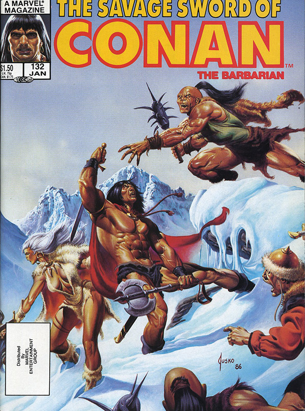 The Savage Sword of Conan #132 (1986)