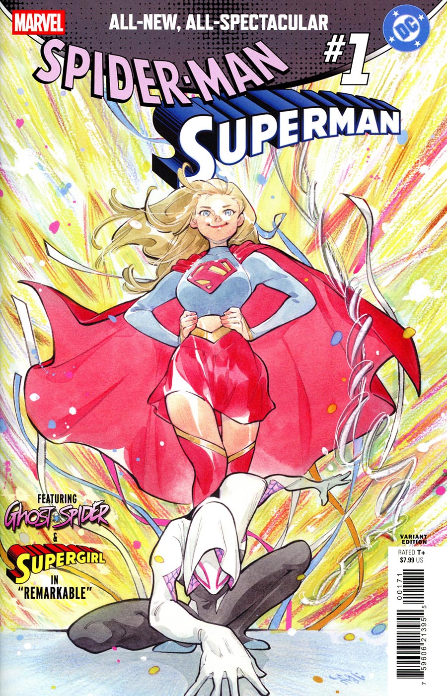 Marvel/DC: Spider-Man/Superman #1 - Peach Momoko Variant (One-Shot