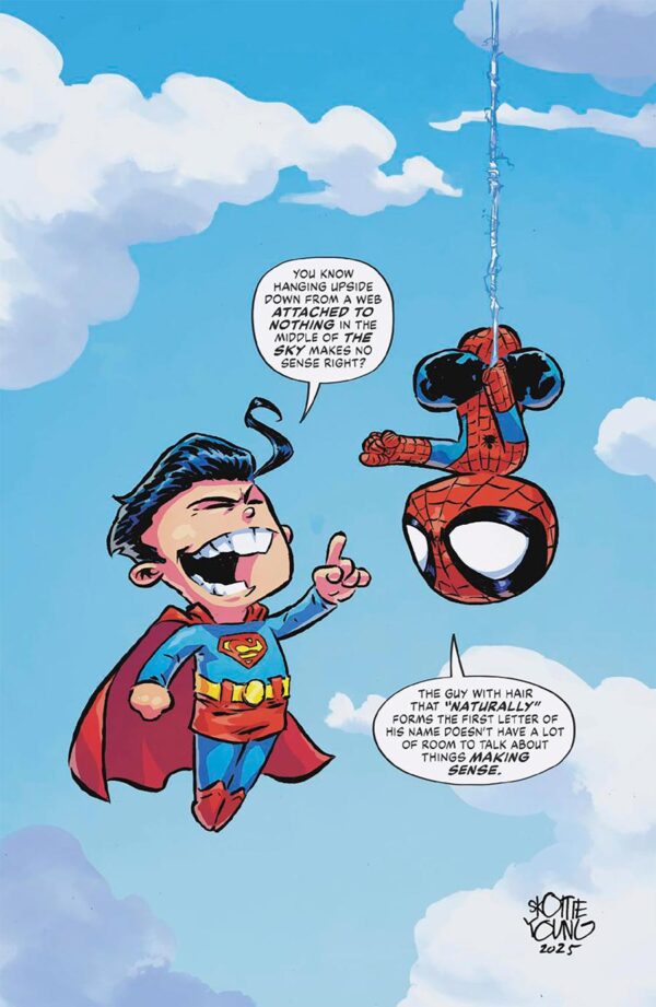 Marvel/DC: Spider-Man/Superman #1 - Skottie Young Virgin Variant (One-Shot) (2026)