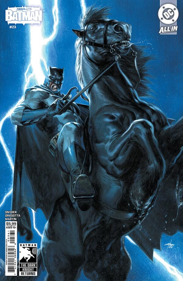 Absolute Batman #23 - Cover E - Gabriele Dell'Otto Dark Knight Returns 40th Anniversary Variant (2026)