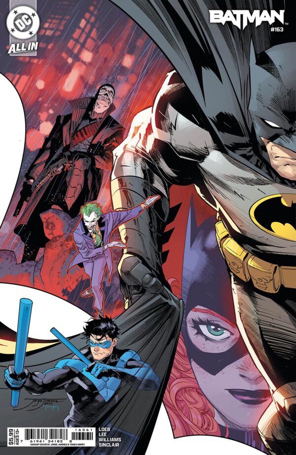 Batman #163 + Batman #1 - Jorge Jiménez & Jim Lee Connecting Variants (2025-2026) (SET OF 2 COMICS)