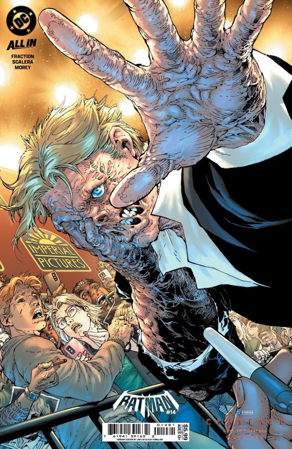 Batman #14 - Cover G - Jim Lee Clayface Movie Variant (2026)